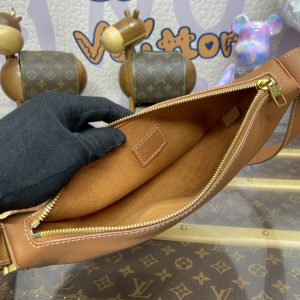 Replica Louis Vuitton Bumbag Low Key Brown 3 Replica Louis Vuitton Bumbag Low Key Brown - premium 1:1 fake handbag model