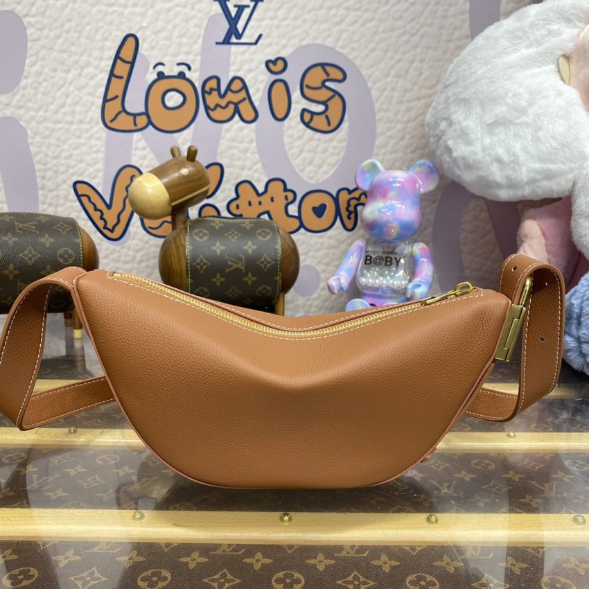 Replica Louis Vuitton Bumbag Low Key Brown 4 Replica Louis Vuitton Bumbag Low Key Brown - top-rated replica designer bag