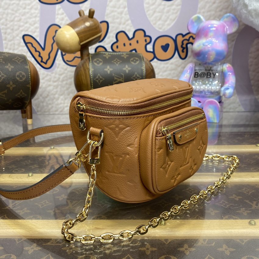 Replica Louis Vuitton Bumbag Mini Full Brown 2 Replica Louis Vuitton Bumbag Mini Full Brown - top-tier luxury replica shoulder bag