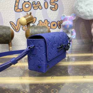 Replica Louis Vuitton Steamer Wearable Wallet Blue 2 Replica Louis Vuitton Steamer Wearable Wallet Blue - elite superclone designer purse