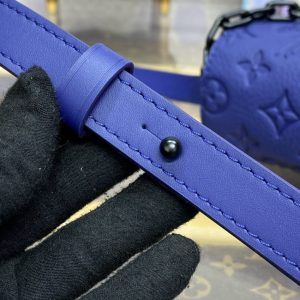 Replica Louis Vuitton Steamer Wearable Wallet Blue 7 Replica Louis Vuitton Steamer Wearable Wallet Blue - 1:1 designer replica handbag