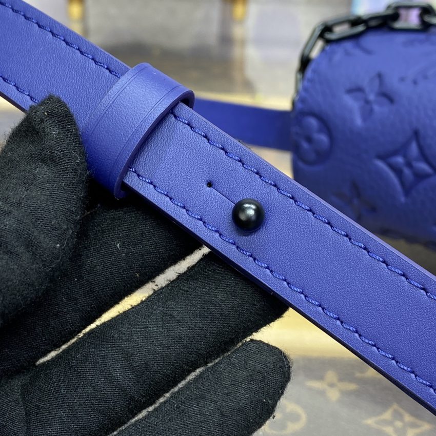 Replica Louis Vuitton Steamer Wearable Wallet Blue 7 Replica Louis Vuitton Steamer Wearable Wallet Blue - 1:1 designer replica handbag
