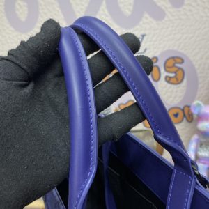 Replica Louis Vuitton Sac Plat 24H Blue 8 Replica Louis Vuitton Sac Plat 24H Blue - high-accuracy replica luxury purse