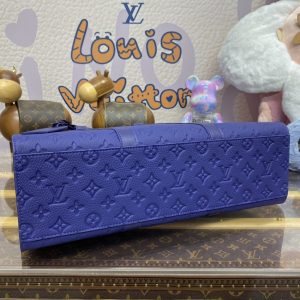 Replica Louis Vuitton Sac Plat 24H Blue 10 Replica Louis Vuitton Sac Plat 24H Blue - near-authentic luxury replica handbag