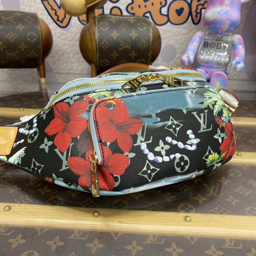 Replica Louis Vuitton Bumbag Rush Flower 3 Replica Louis Vuitton Bumbag Rush Flower - realistic designer-inspired fake bag