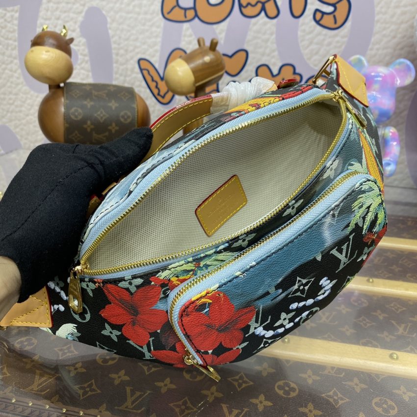 Replica Louis Vuitton Bumbag Rush Flower 5 Replica Louis Vuitton Bumbag Rush Flower - realistic designer-inspired fake bag