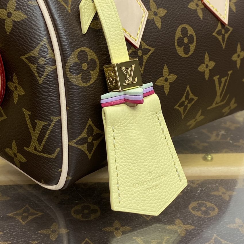 Replica Louis Vuitton Speedy 18 Brown - 1:1 designer replica handbag