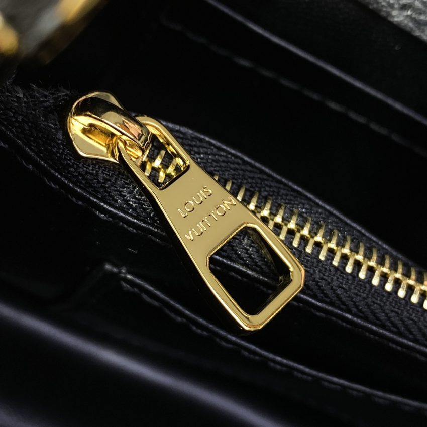 Replica Loius Vuitton Capucines East West Black 7 Replica Loius Vuitton Capucines East West Black - realistic designer-inspired fake bag