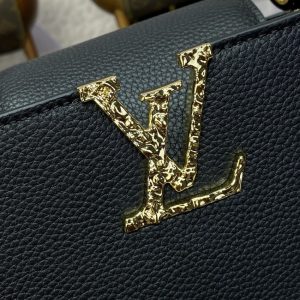 Replica Loius Vuitton Capucines East West Black 8 Replica Loius Vuitton Capucines East West Black - authentic-look luxury purse replica