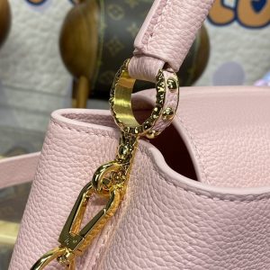 Replica Loius Vuitton Capucines East West Pink 8 Replica Loius Vuitton Capucines East West Pink - high-end fake designer purse