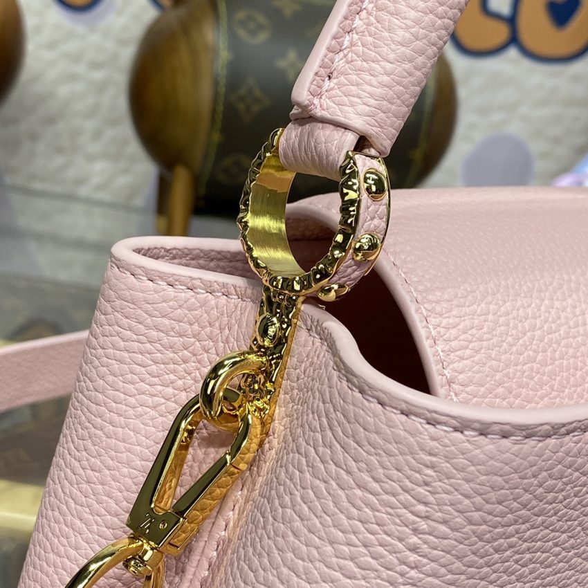 Replica Loius Vuitton Capucines East West Pink 8 Replica Loius Vuitton Capucines East West Pink - high-end fake designer purse
