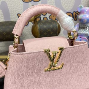 Replica Loius Vuitton Capucines East West Pink 10 Replica Loius Vuitton Capucines East West Pink - best quality luxury bag dupe