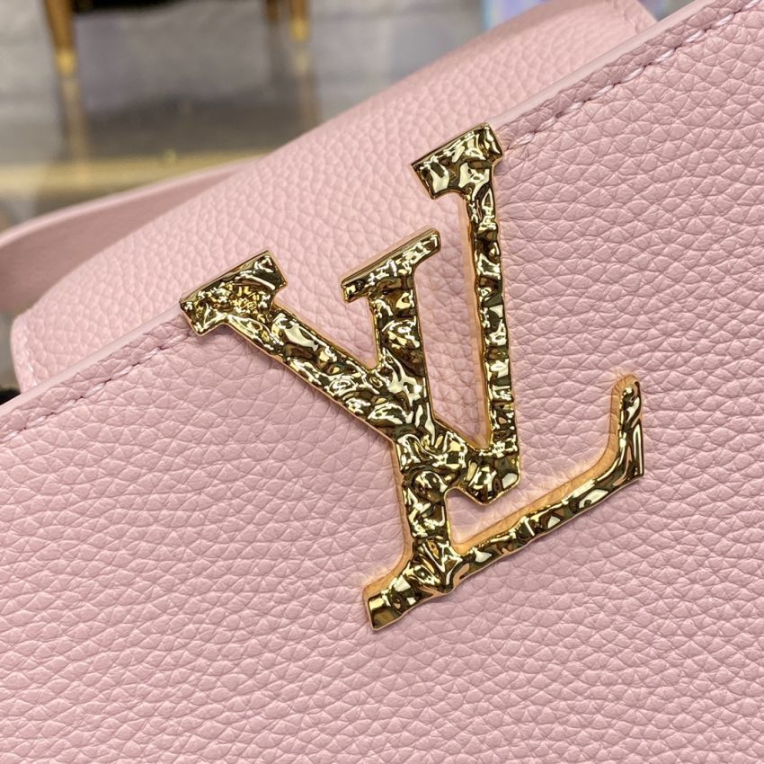 Replica Loius Vuitton Capucines East West Pink 12 Replica Loius Vuitton Capucines East West Pink - authentic-look luxury purse replica