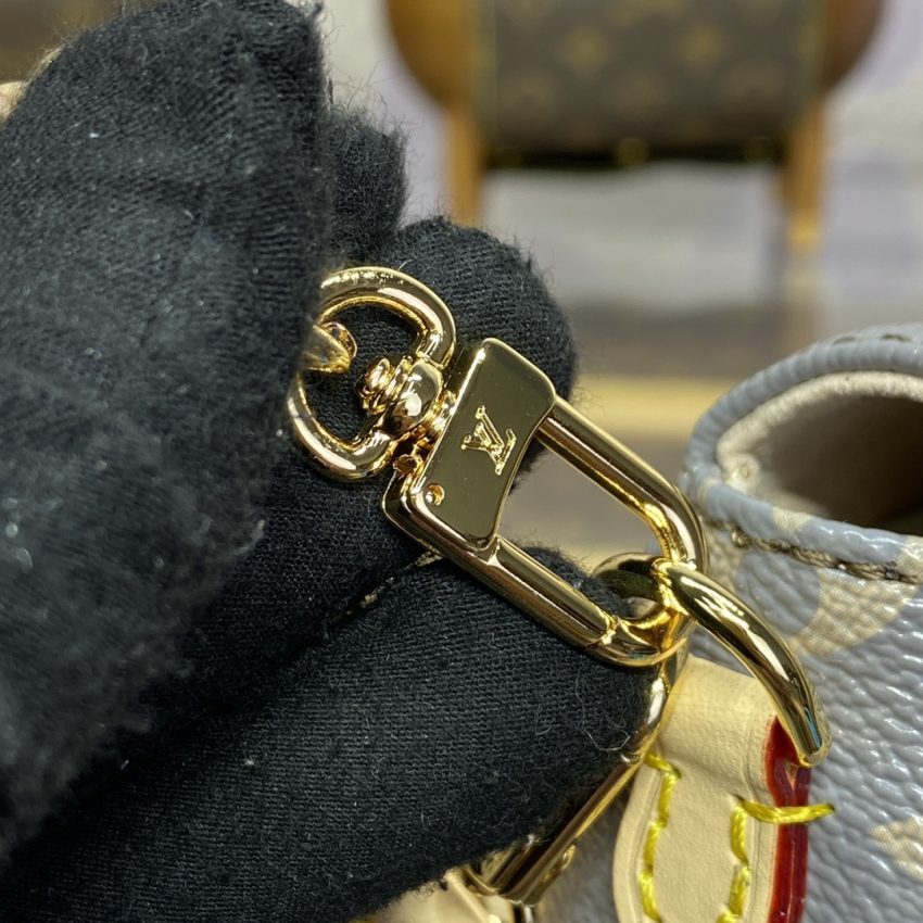 Replica Louis Vuitton Wallet on Chain Ivy Grey - best-selling designer handbag dupe