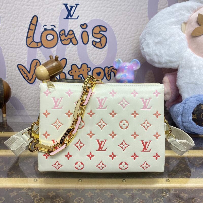 Replica Louis Vuitton Coussin White Orange 1 Replica Louis Vuitton Coussin White Orange - best-selling designer handbag dupe