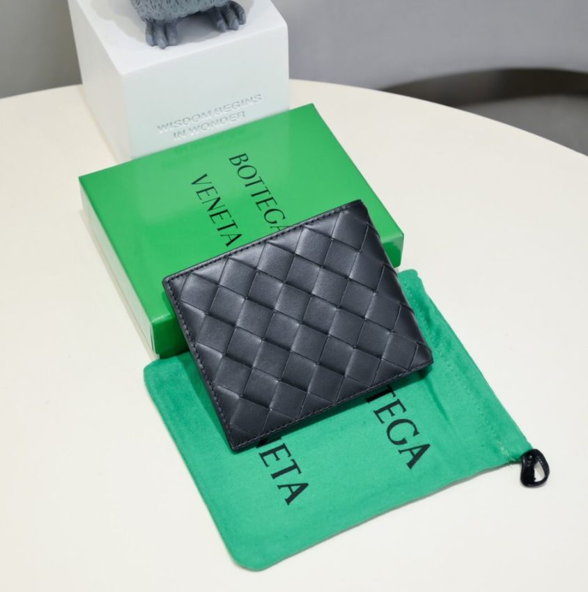 Replica Bottega Veneta 2 Fold Wallet 6 Replica Bottega Veneta 2 Fold Wallet - 1:1 designer replica handbag