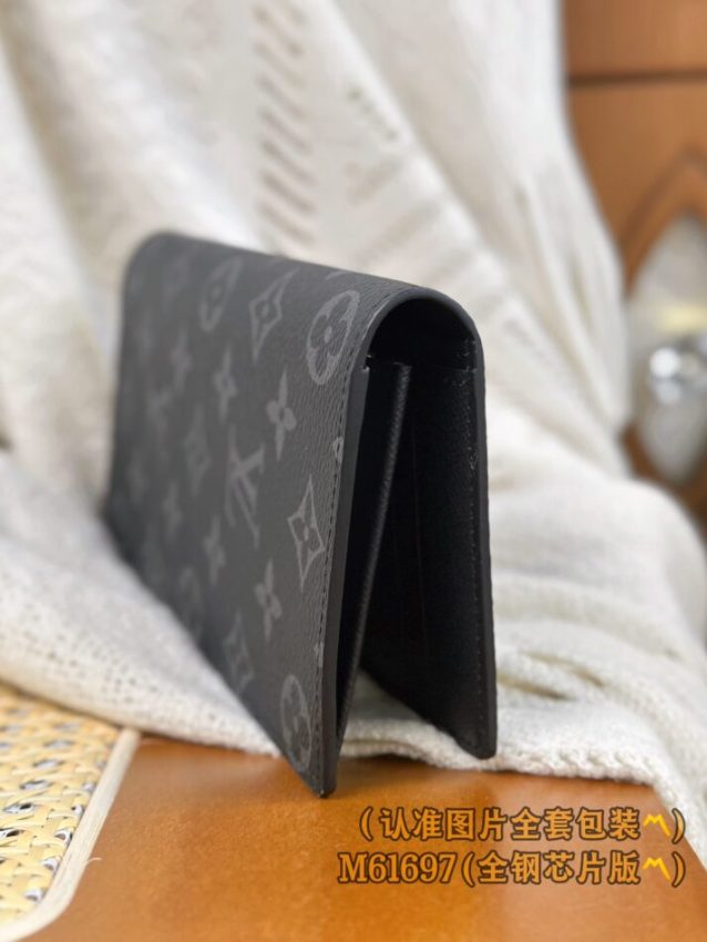 Replica Louis Vuitton Brazza Wallet Black 3 Replica Louis Vuitton Brazza Wallet Black - premium-grade designer purse dupe