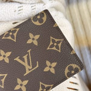 Replica Louis Vuitton Slender Wallet Brown - high-end fake designer purse