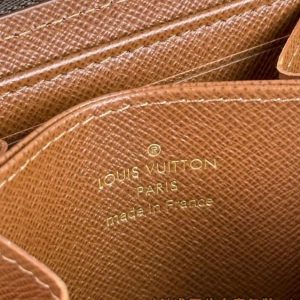 Replica Louis Vuitton Zipper Coin Purse Brown 2 Replica Louis Vuitton Zipper Coin Purse Brown - realistic designer-inspired fake bag
