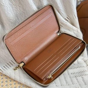 Replica Louis Vuitton Zippy Wallet Brown 5 Replica Louis Vuitton Zippy Wallet Brown - realistic designer-inspired fake bag