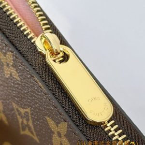 Replica Louis Vuitton Zippy Wallet Brown&Pink 5 Replica Louis Vuitton Zippy Wallet Brown&Pink - premium-grade designer purse dupe