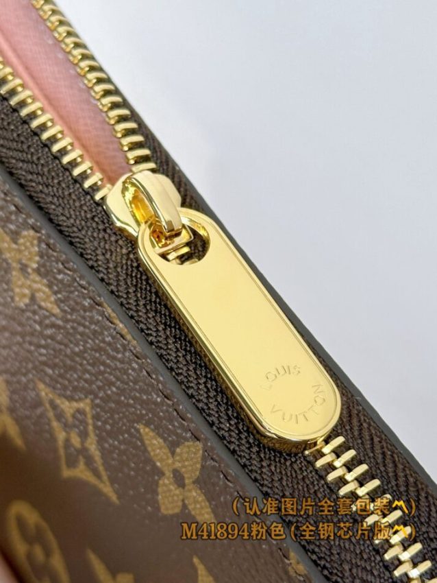 Replica Louis Vuitton Zippy Wallet Brown&Pink 5 Replica Louis Vuitton Zippy Wallet Brown&Pink - premium-grade designer purse dupe