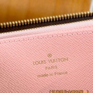 Replica Louis Vuitton Zippy Wallet Brown&Pink 9 Replica Louis Vuitton Zippy Wallet Brown&Pink - high-quality designer bag clone