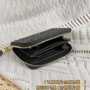 Replica Louis Vuitton Zipper Coin Purse Black 2 Replica Louis Vuitton Zipper Coin Purse Black - best-selling designer handbag dupe