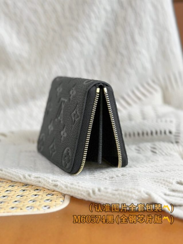 Replica Louis Vuitton Zipper Coin Purse Black 3 Replica Louis Vuitton Zipper Coin Purse Black - premium 1:1 fake handbag model