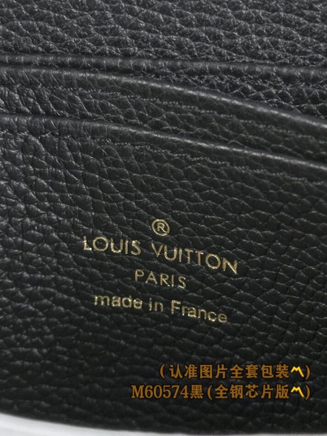 Replica Louis Vuitton Zipper Coin Purse Black 4 Replica Louis Vuitton Zipper Coin Purse Black - near-authentic luxury replica handbag
