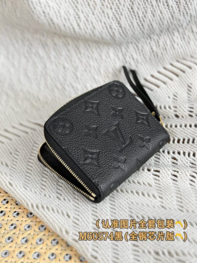 Replica Louis Vuitton Zipper Coin Purse Black 7 Replica Louis Vuitton Zipper Coin Purse Black - near-authentic luxury replica handbag