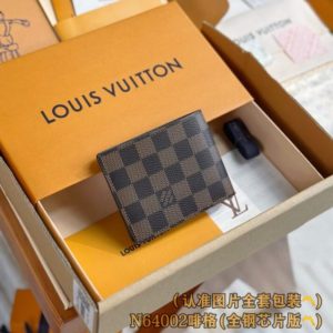 Replica Louis Vuitton Slender Wallet Brown Grid 11 Replica Louis Vuitton Slender Wallet Brown Grid - ultra-realistic fake designer tote