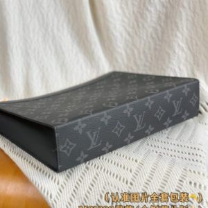 Replica Louis Vuitton Pochette Voyage Black 3 Replica Louis Vuitton Pochette Voyage Black - high-quality designer bag clone