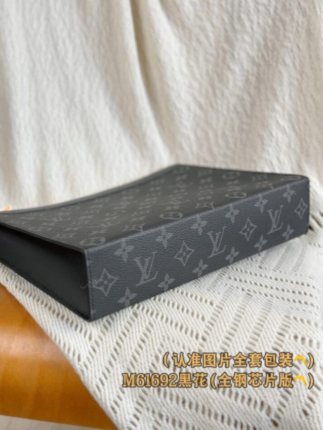 Replica Louis Vuitton Pochette Voyage Black 3 Replica Louis Vuitton Pochette Voyage Black - high-quality designer bag clone