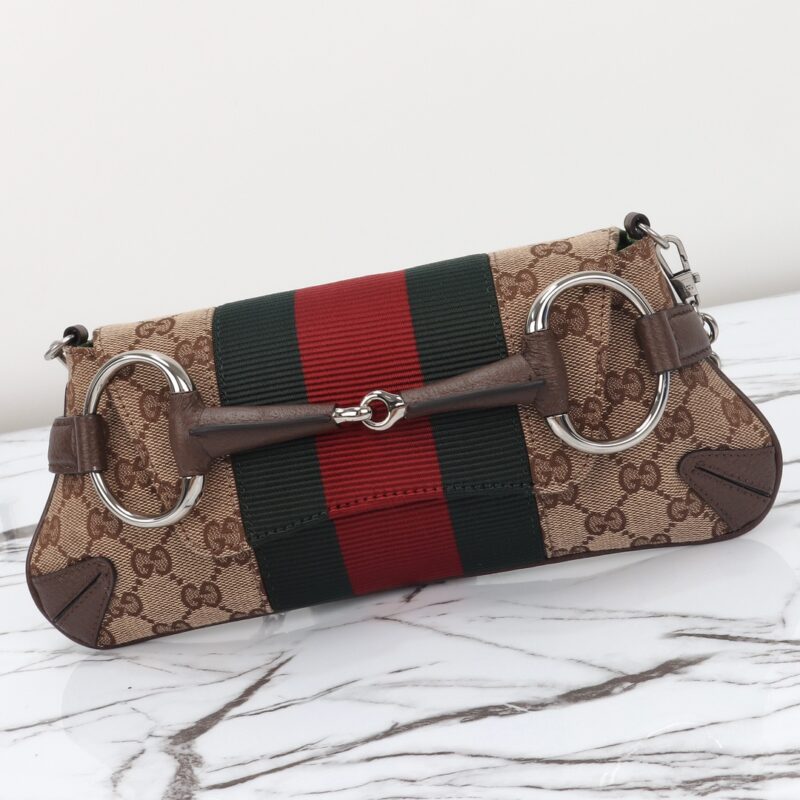 Replica Gucci Horsebit Chain Shoulder Bag Brown 8 Replica Gucci Horsebit Chain Shoulder Bag Brown - best-selling designer handbag dupe