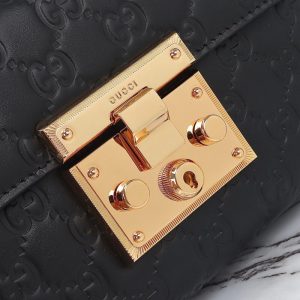 Replica Gucci Padlock's Small Lock Black 4 Replica Gucci Padlock's Small Lock Black - premium-grade designer purse dupe