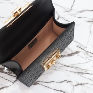 Replica Gucci Padlock's Small Lock Black 5 Replica Gucci Padlock's Small Lock Black - 1:1 designer replica handbag