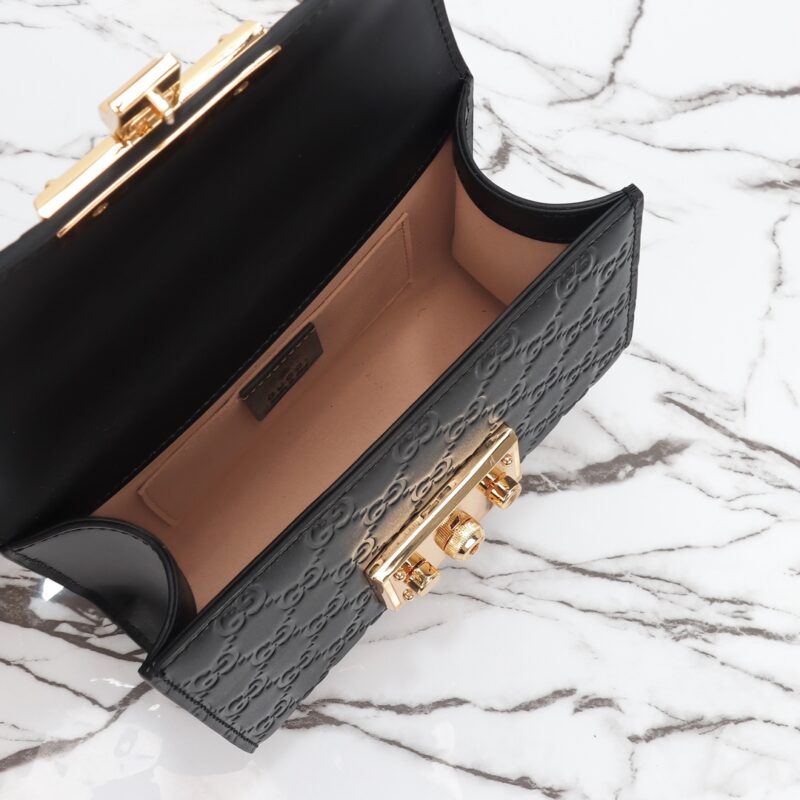 Replica Gucci Padlock's Small Lock Black 5 Replica Gucci Padlock's Small Lock Black - 1:1 designer replica handbag