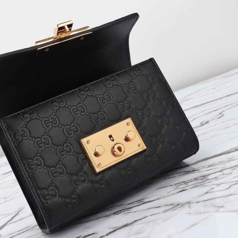 Replica Gucci Padlock's Small Lock Black 6 Replica Gucci Padlock's Small Lock Black - best-selling designer handbag dupe