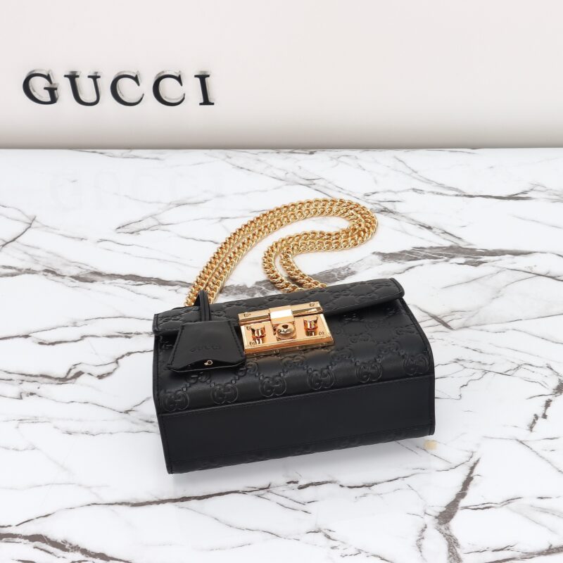 Replica Gucci Padlock's Small Lock Black 7 Replica Gucci Padlock's Small Lock Black - elite superclone designer purse