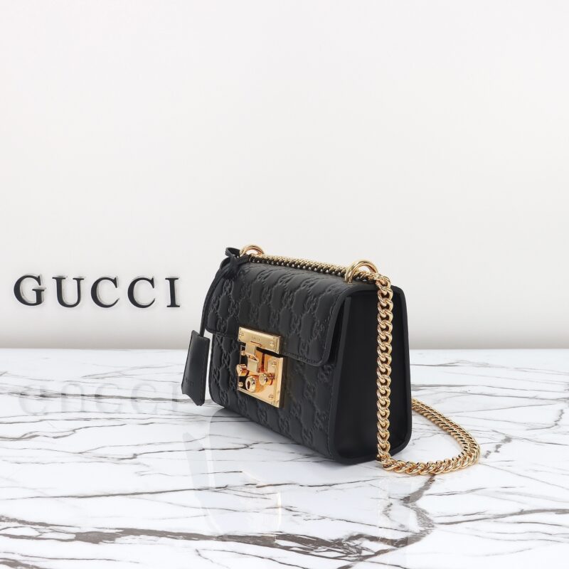Replica Gucci Padlock's Small Lock Black 10 Replica Gucci Padlock's Small Lock Black - 1:1 designer replica handbag