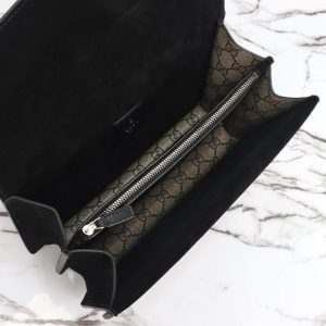 Replica Gucci Dionysus Supreme Black 4 Replica Gucci Dionysus Supreme Black - premium-grade designer purse dupe