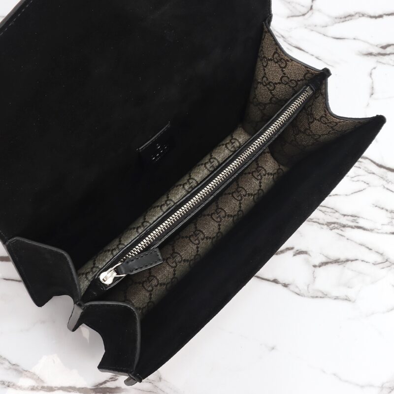 Replica Gucci Dionysus Supreme Black 4 Replica Gucci Dionysus Supreme Black - premium-grade designer purse dupe