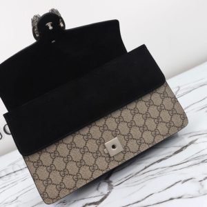 Replica Gucci Dionysus Supreme Black 8 Replica Gucci Dionysus Supreme Black - top-tier luxury replica shoulder bag