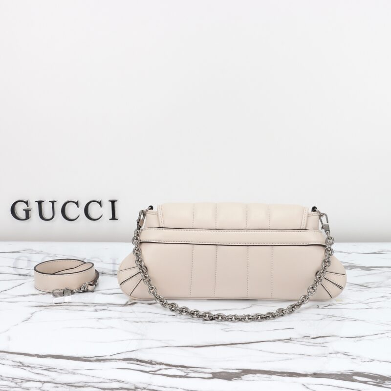 Replica Gucci Horsebit Chain Shoulder Bag White 5 Replica Gucci Horsebit Chain Shoulder Bag White - top-rated replica designer bag