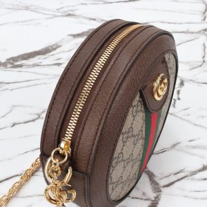 Replica Gucci Ophida GG Round 8 Replica Gucci Ophida GG Round - elite superclone designer purse