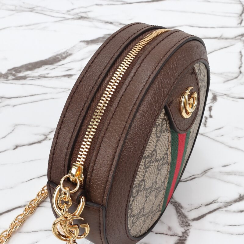 Replica Gucci Ophida GG Round 8 Replica Gucci Ophida GG Round - elite superclone designer purse