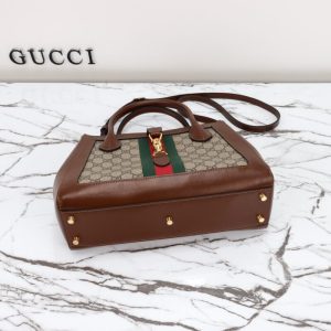 Replica Gucci G Jackie 1961 Brown 3 Replica Gucci G Jackie 1961 Brown - elite superclone designer purse