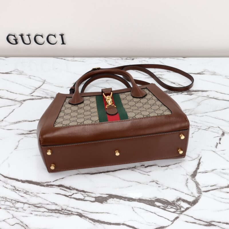 Replica Gucci G Jackie 1961 Brown 3 Replica Gucci G Jackie 1961 Brown - elite superclone designer purse