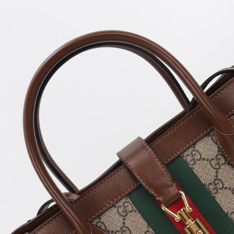 Replica Gucci G Jackie 1961 Brown 8 Replica Gucci G Jackie 1961 Brown - high-accuracy replica luxury purse